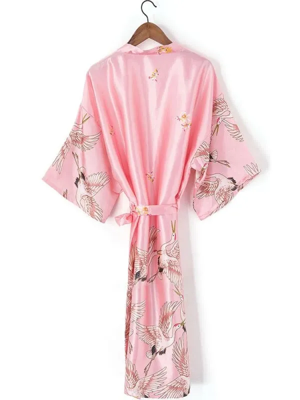 A| Personalized Bride Bridesmaid Robes Glitter Print Robes