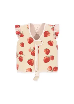 Avery Swim Vest Strawberries
