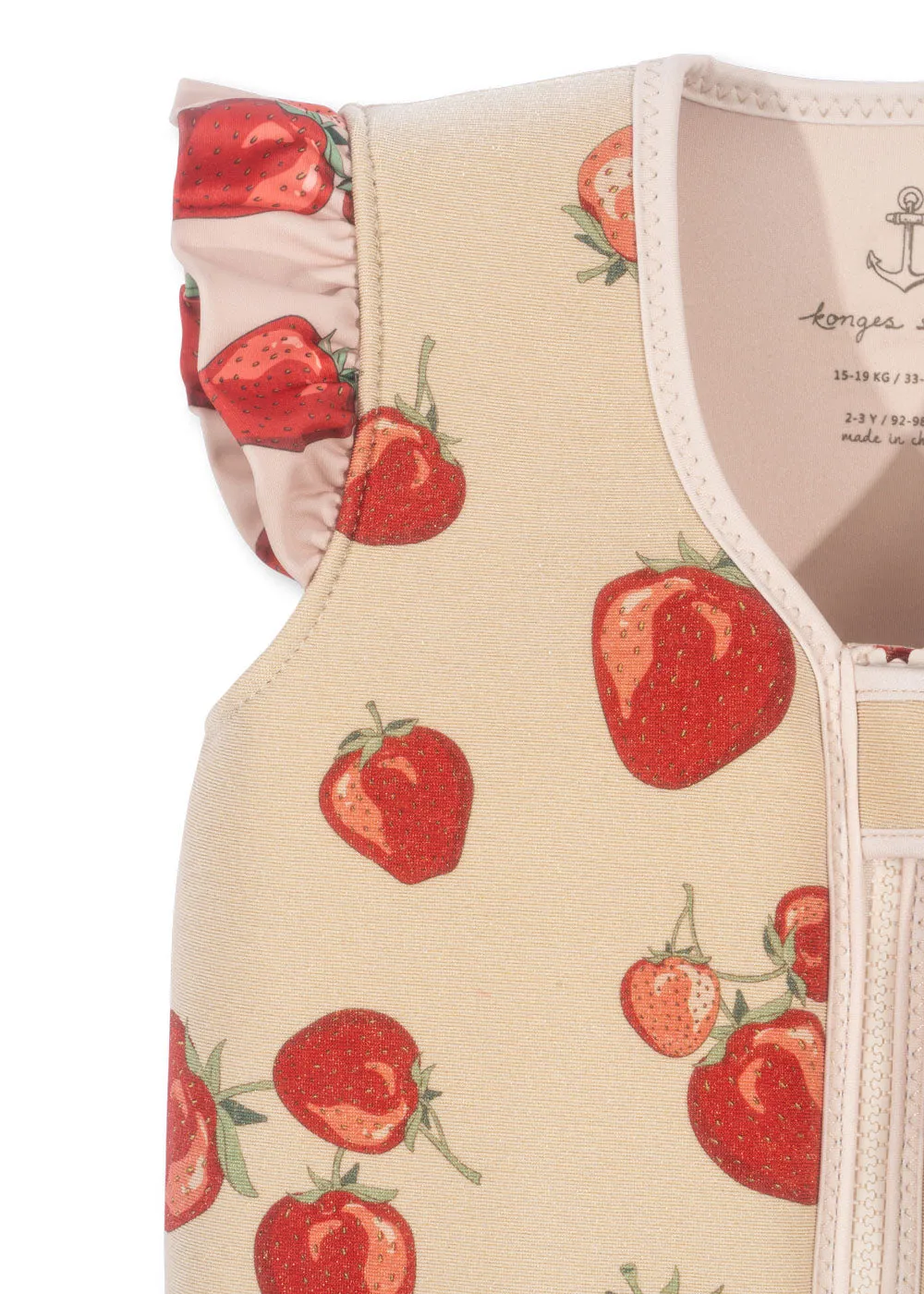 Avery Swim Vest Strawberries