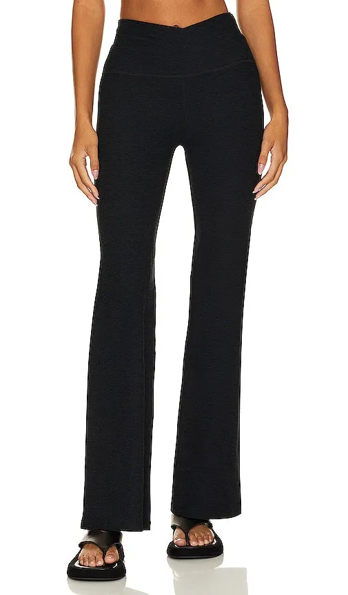 Beyond Yoga At Your Leisure Bootcut Pant in Black