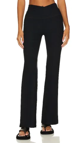 Beyond Yoga At Your Leisure Bootcut Pant in Black