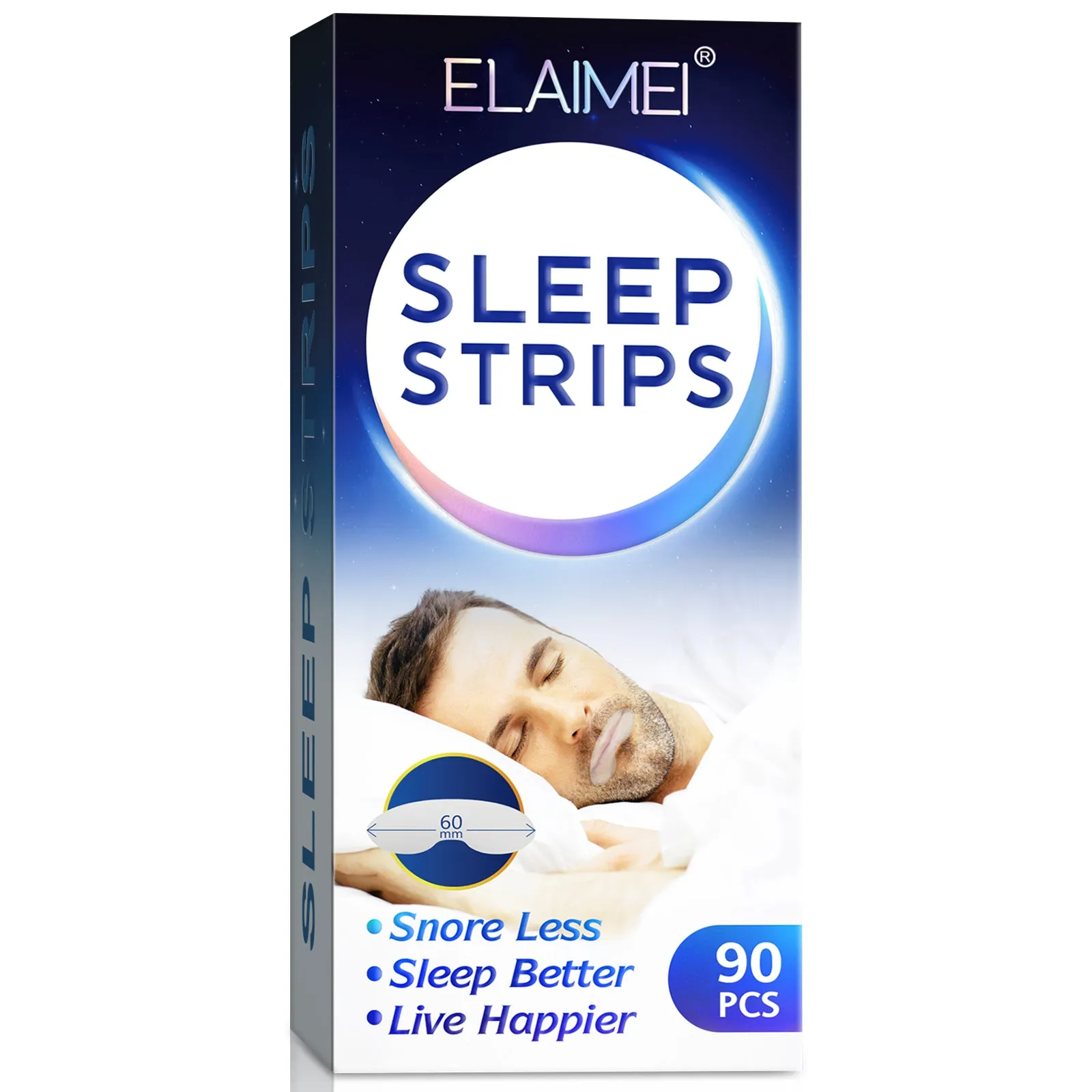 Elaimei 90Pcs Mouth Tape for Sleeping
