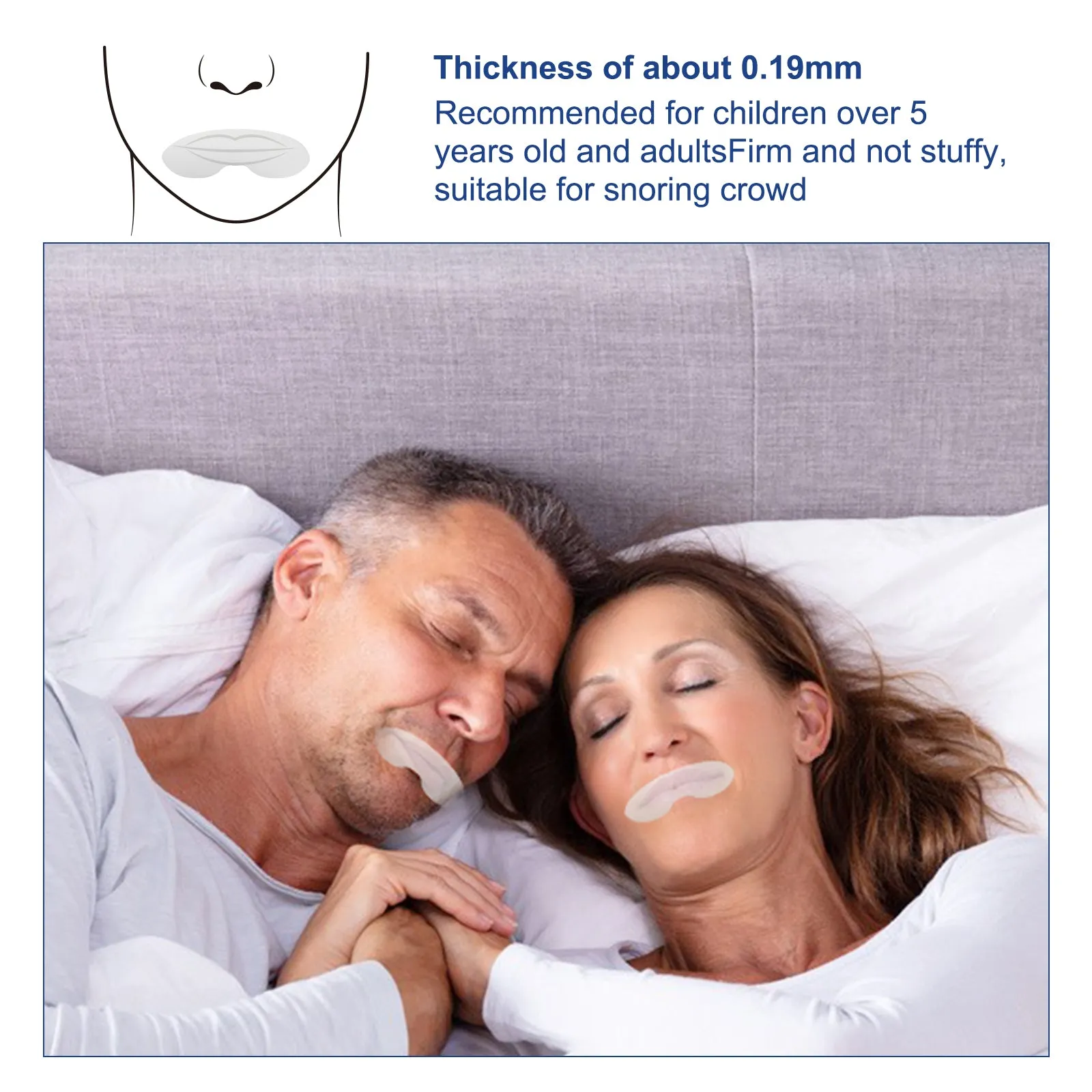 Elaimei 90Pcs Mouth Tape for Sleeping