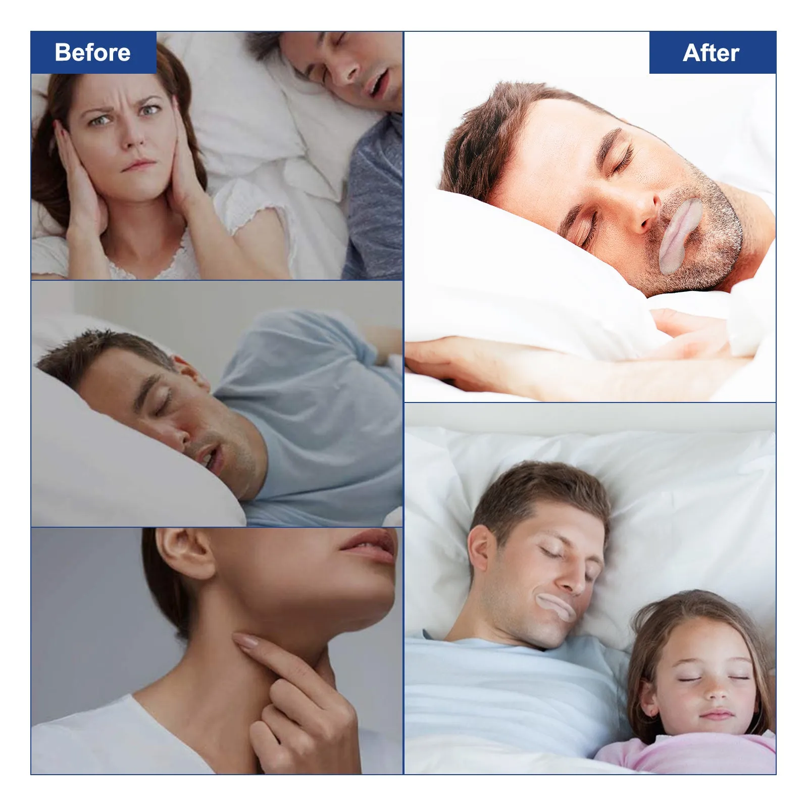 Elaimei 90Pcs Mouth Tape for Sleeping