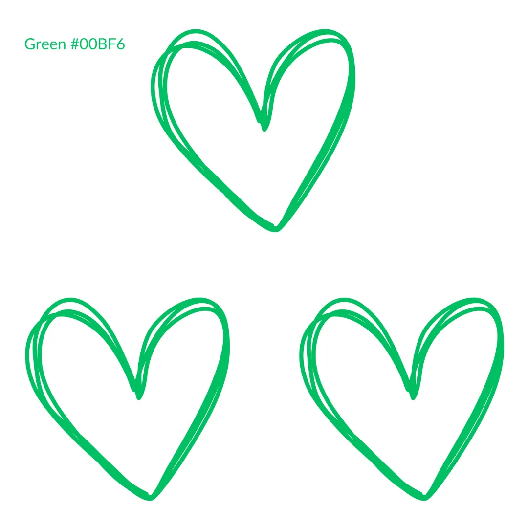 Green Heart Sleep Shirt