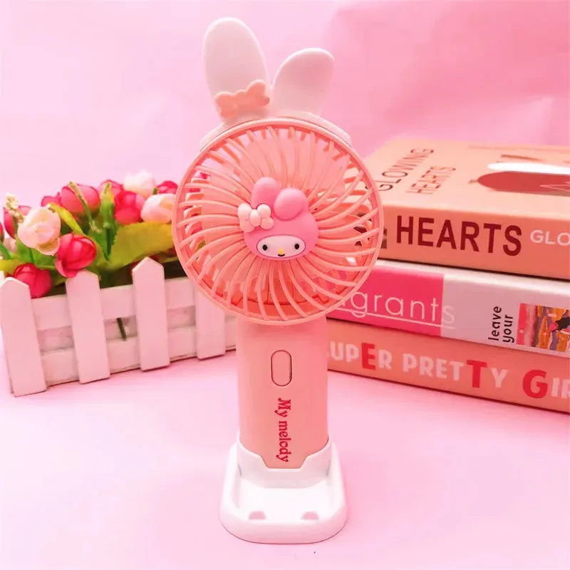 Kawaii Sanrio Handheld Mini Fan