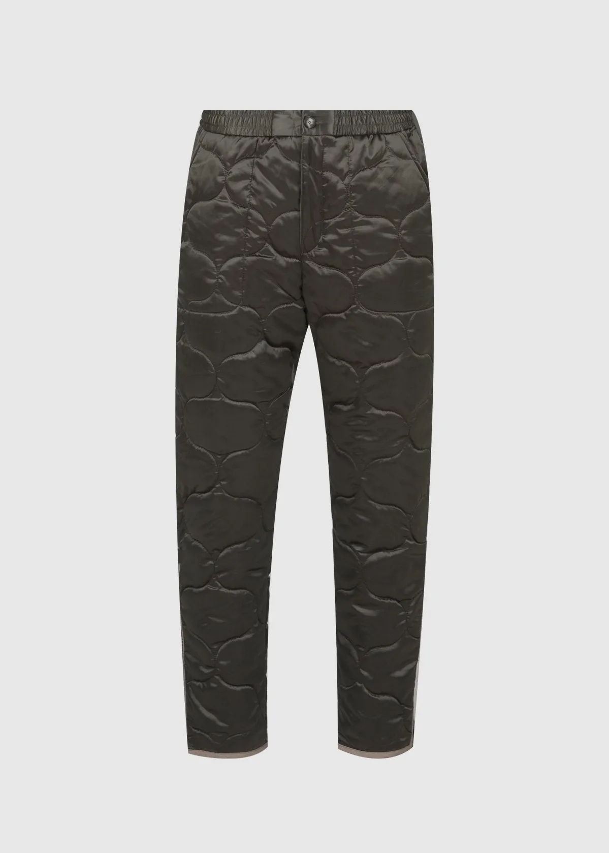 KENZO: QUILTED JOGGER PANTS [OLIVE]