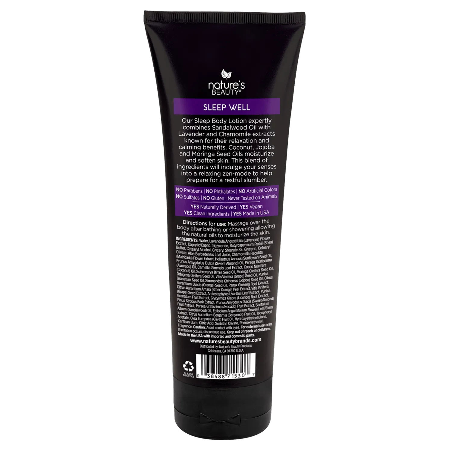 Lavender Chamomile Sleep Body Lotion