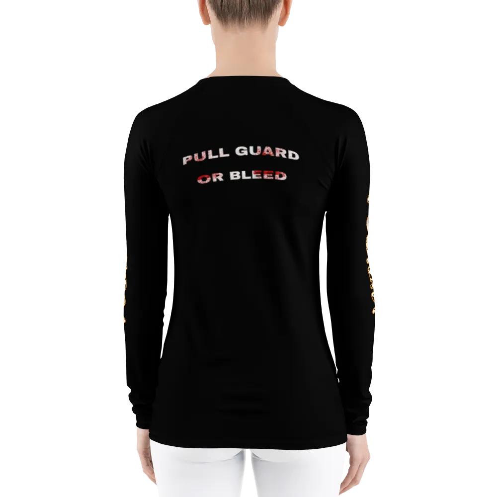 NO PASSING ZONE Women's Rash Guard