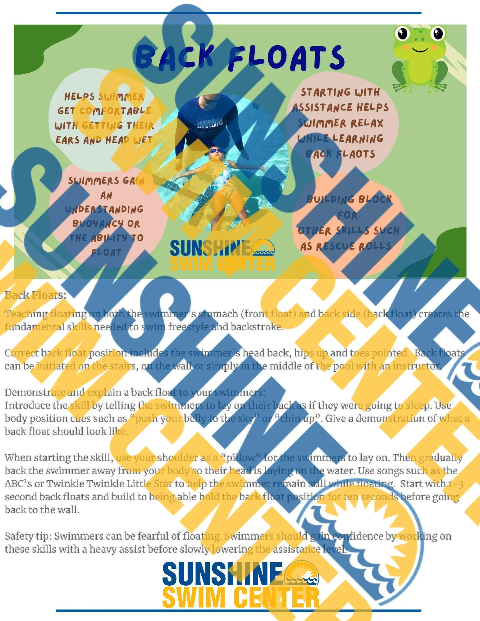 Swim Lessons: How to Guide & Teaching Toys for Beginners