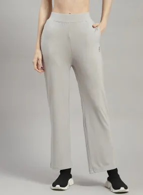 Women Grey Solid Trackpant